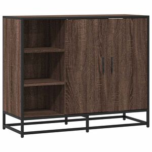 vidaXL puhvetkapp pruun tamm 92x35x76 cm Engineered Wood