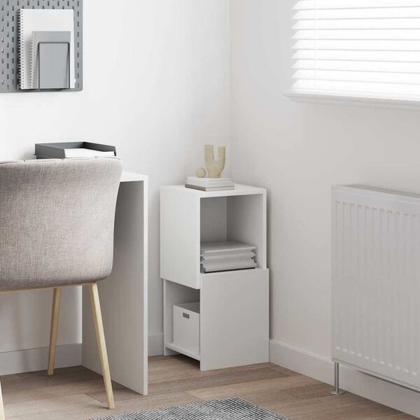 vidaXL Nurgakapp 30,5x30x65cm Tehispuit