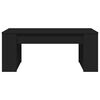 vidaXL kohvilaud, must, 102 x 55 x 42 cm, tehispuit