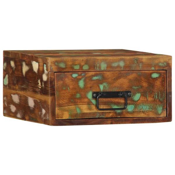 vidaXL seinale kinnitatavad öökapid, 2 tk, taastatud puit