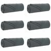 vidaXL Viskab tekid 6 tk Tumehall 280 x 210 cm 4.88 Fliis