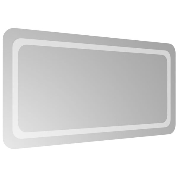 vidaXL LED-vannitoapeegel, 50x100 cm