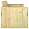 vidaXL 3-osaline aiamööbli komplekt, immutatud männipuit