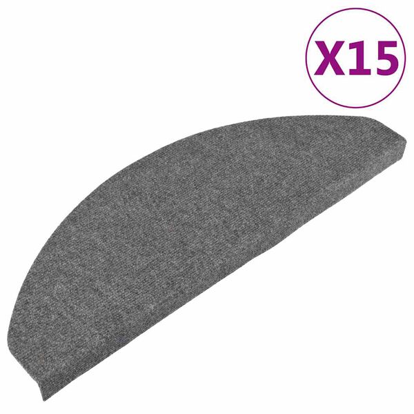 vidaXL isekleepuv trepivaip, 15 tk, 65x22,5x3,5 cm, hall