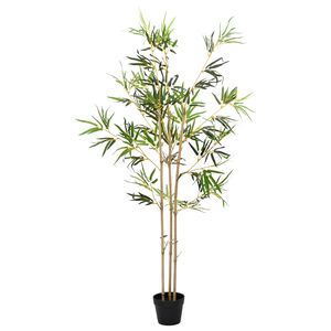 vidaXL Tehisbambuse Puud Roheline 55 x 16 x 150 cm Kangas ja Bambu