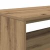 vidaXL telerikapp Artisan tamm 80x40x40 cm Engineered Wood