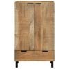 vidaXL Highboard Pruun 60x33x100 cm T&auml;ispuidust Mango