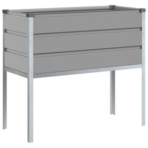 vidaXL Taimekast Helehall 100 x 45 x 90 cm Tsinkteras