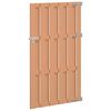 vidaXL Aia aed 100 x 180 cm WPC ja Alumiinium Pruun