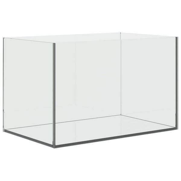 vidaXL Akvaarium ladustamisega L&auml;bipaistev 40 x 25 x 25 cm Klaas