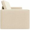 vidaXL Diivanvoodi 200cm cream kangas