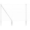 vidaXL Aiapost Galvaniseeritud 25 x 1,6 m Teras