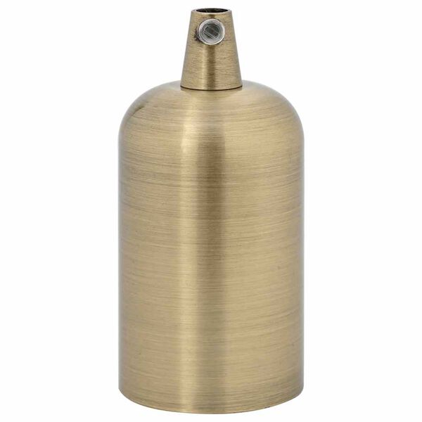 vidaXL Lambihoidjad 2 tk Pronks E27