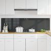 vidaXL K&ouml;gi Splashback 2 pcs Tumehall 90 x 50 cm karastatud klaas