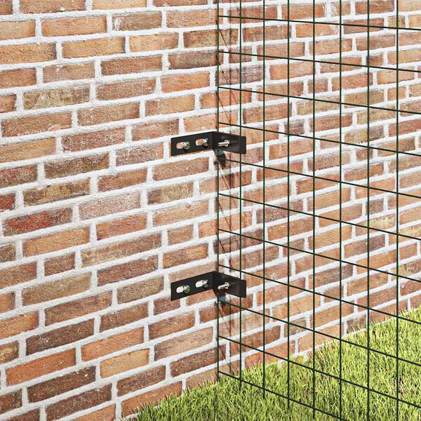 vidaXL seina nurga&uuml;hendus, 10 komplekti, antratsiithall