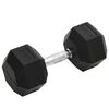 vidaXL hantel, 27,5 kg, malm