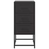vidaXL öökapid 2 tk, must, 36 x 39 x 78 cm, teras