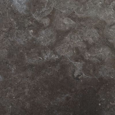 vidaXL lauaplaat, must, Ø 40 x 2,5 cm, marmor