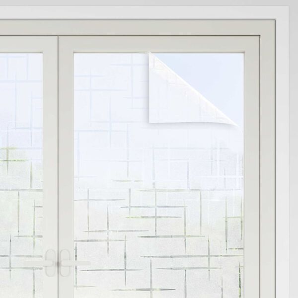 vidaXL Statiline Akenfoolium T&auml;htede Muster 45 x 500 cm PVC