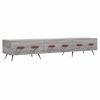 vidaXL telerikapp, hall Sonoma tamm, 150 x 36 x 30 cm, tehispuit