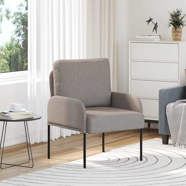 vidaXL Diivanid padjaga 55cm Pruunikashall Vineer