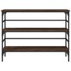 vidaXL konsoollaud, pruun tamm, 100x32x75 cm, tehispuit