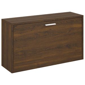 vidaXL jalatsipink, pruun tamm, 103 x 30 x 48 cm, tehispuit