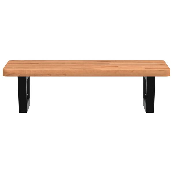 vidaXL seinale kinnitatav valamuriiul, teras ja pöökpuit