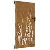vidaXL aiav&auml;rav 85 x 200 cm corten terasest murukujundusega