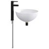 vidaXL Vannitoa pesu kauss Matt must 35,5 x 35,5 x 14,5 cm Metall