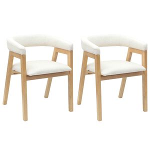 vidaXL S&ouml;&ouml;gitoa Toolid 2 pcs Neutraalne 54 x 57 x 73 cm