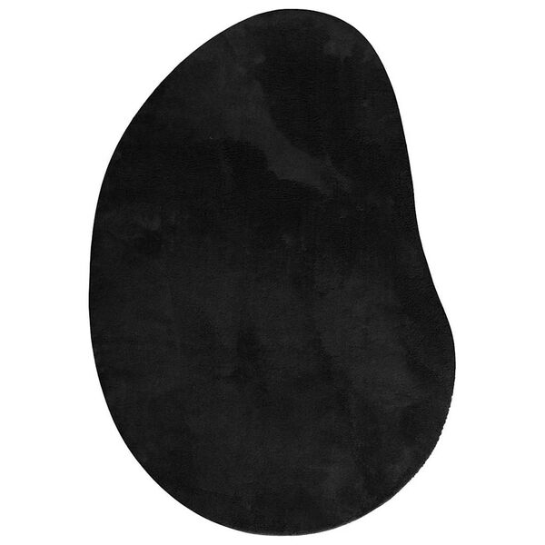 vidaXL Vaip Must 100 x 200 cm Pol&uuml;ester