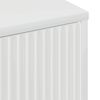 vidaXL K&otilde;ide Kergelt l&auml;ikiv valge 69,5 x 33 x 82 cm Tehispuit