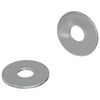 vidaXL Mutrid 2 tk H&otilde;bedane 18 x 18 x 1,2 mm Raud