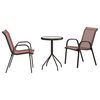 vidaXL Aia Bistroo Komplekt 3 pcs Pruun Teras