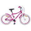 vidaXL Laste Bike 18 Tolli 5-7 aastastele Roosa
