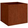vidaXL taimekast, 2 tk, 42x40x39 cm, Corten teras