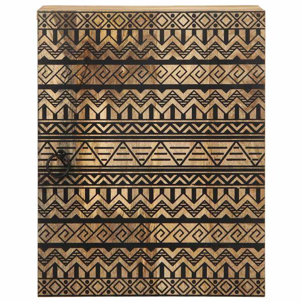 vidaXL Vannitoa rippkapp must 38x33,5x48 cm t&auml;ispuidust mango