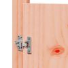 vidaXL Köök uks Pruun 50 x 9 x 82 cm täispuit-douglaskuusk