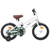 vidaXL Laste Bike 14 Tolli 3-5 Aastat Valge