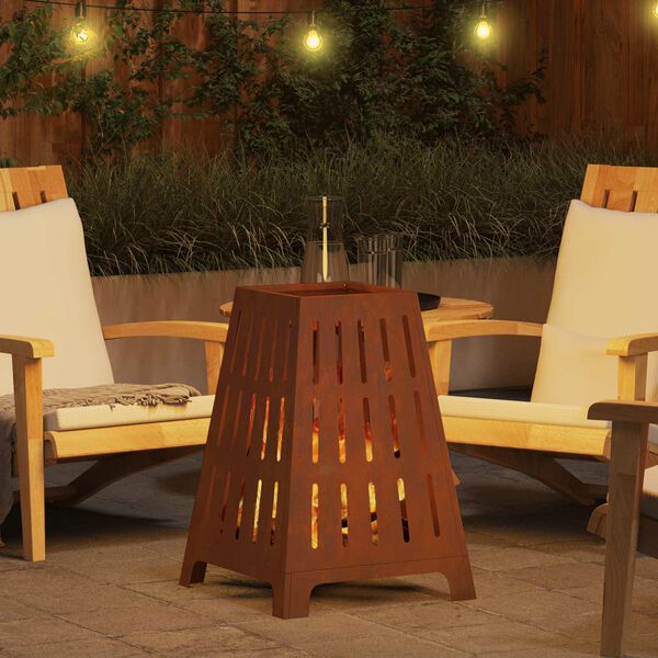 vidaXL L&otilde;kkekoht Pruun 50 x 50 x 70 cm terase t&uuml;&uuml;p