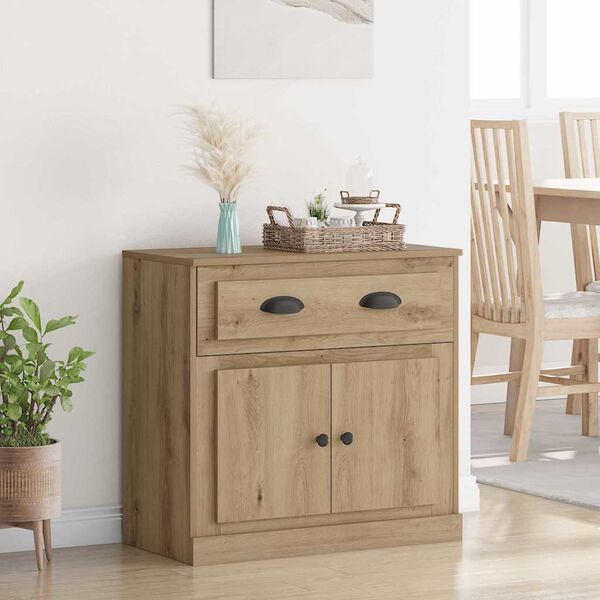 vidaXL K&otilde;rgushein sahtliga K&auml;sit&ouml;&ouml;puu 70 x 35,5 x 67,5 cm Tehispuit