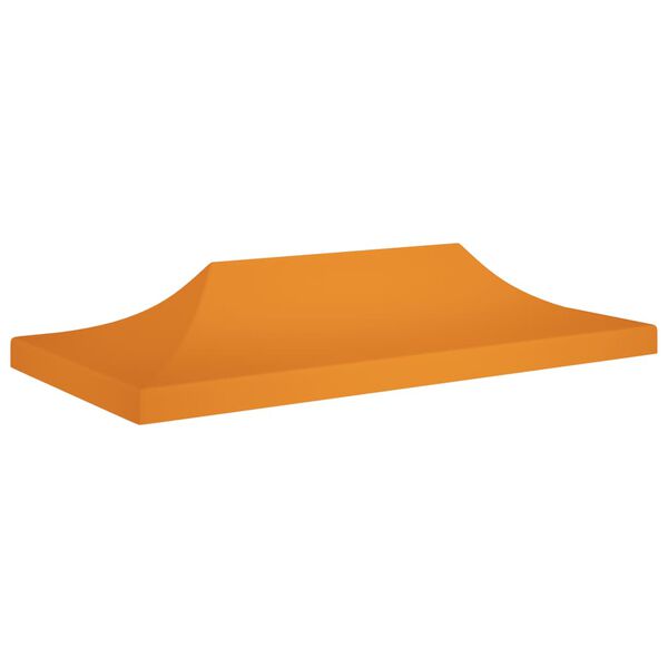 vidaXL peotelgi katus 6 x 3 m, oranž, 270 g/m²