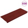 vidaXL iseliimuvad trepivaibad 30 tk, punane, 65 x 22,5 x 3,5 cm