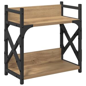 vidaXL Printeri alus K&auml;sit&ouml;&ouml;puu 40 x 20 x 40 cm Tehispuit