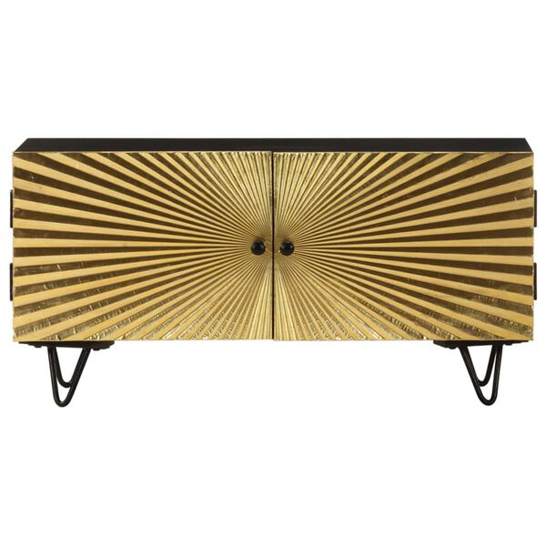 vidaXL telerikapp 90 x 30 x 45 cm, mangopuit