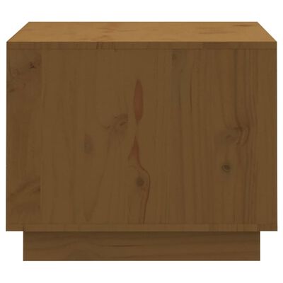 vidaXL kohvilaud, meepruun, 120 x 50 x 40,5 cm, männipuit