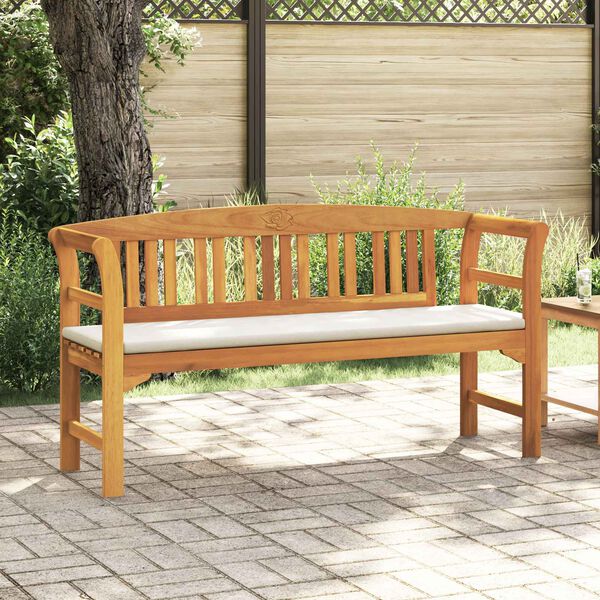 vidaXL Roosipink Looduslik 157 x 46 x 82,5 cm Tugev akatsiapuu