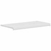 vidaXL Akna aluskate Valge 100 x 40 x 4,5 cm PVC
