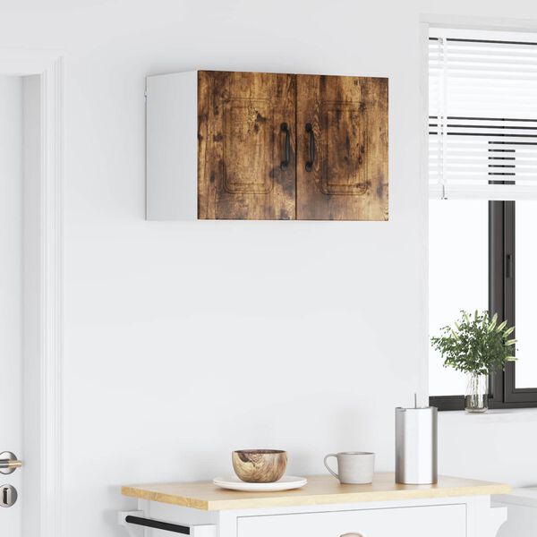 vidaXL K&ouml;&ouml;gikapp Kalmar 2 pcs Suitsetatud tamm 30 x 31 x 40 cm